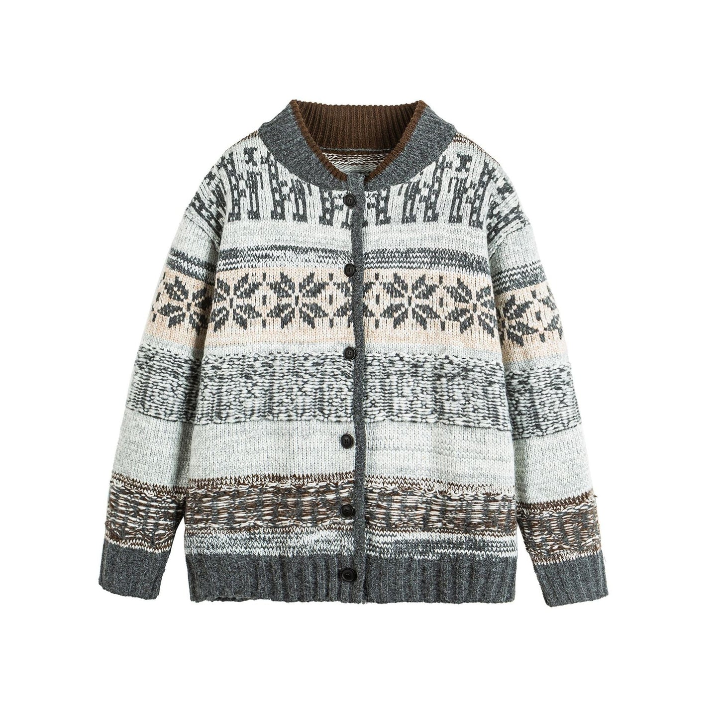 Knit Open Front Cardigan Sweater Coat